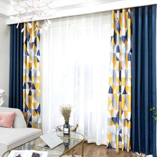 Cotton Linen Light Shading Curtain