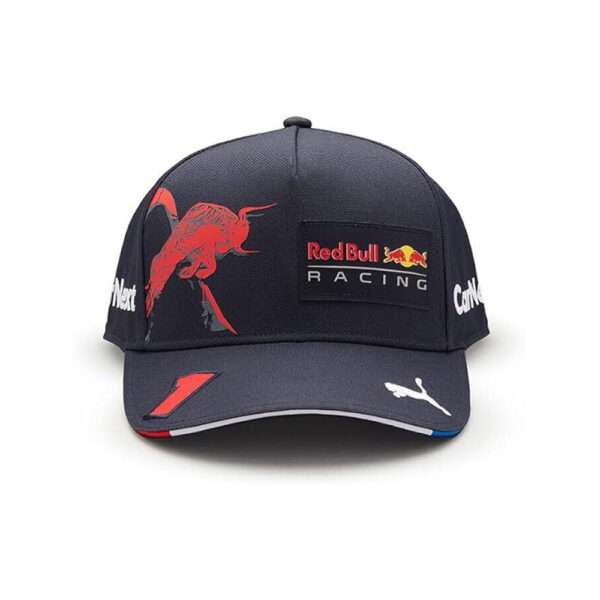 Red Bull Racing - Official Formula 1 Merchandise - Max Verstappen 2022 Team Cap - Unisex - Navy - One Size